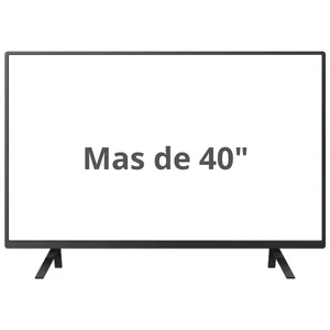 Televisor grande/ TV más de 40 pulgadas
